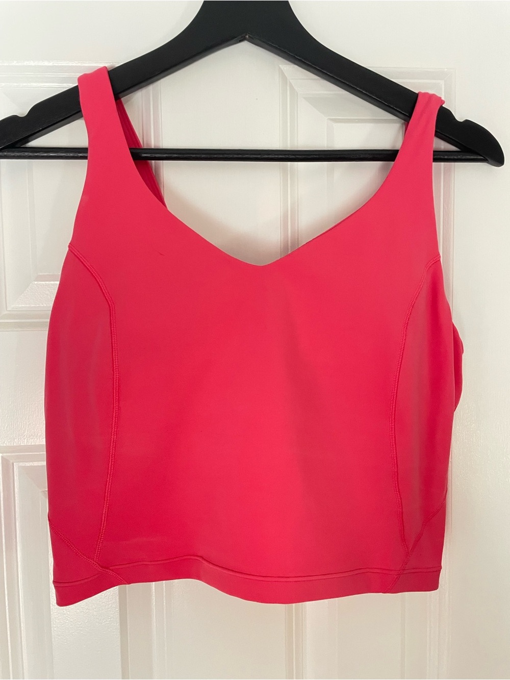 Lululemon Hot Pink Cropped Align Tank Top 8